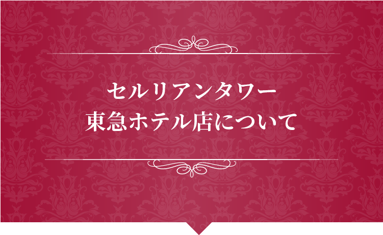 セルリアンタワー東急ホテル店について