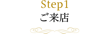 Step1 ご来店